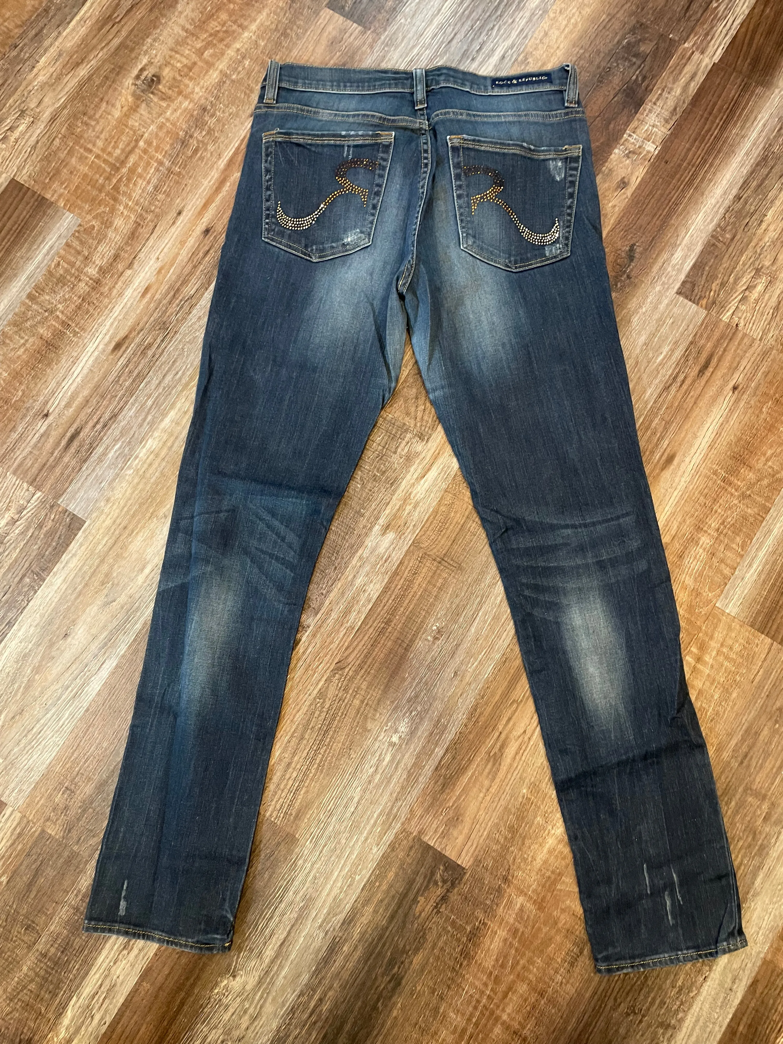 Rock & Republic Straight leg Womens jeans size 12