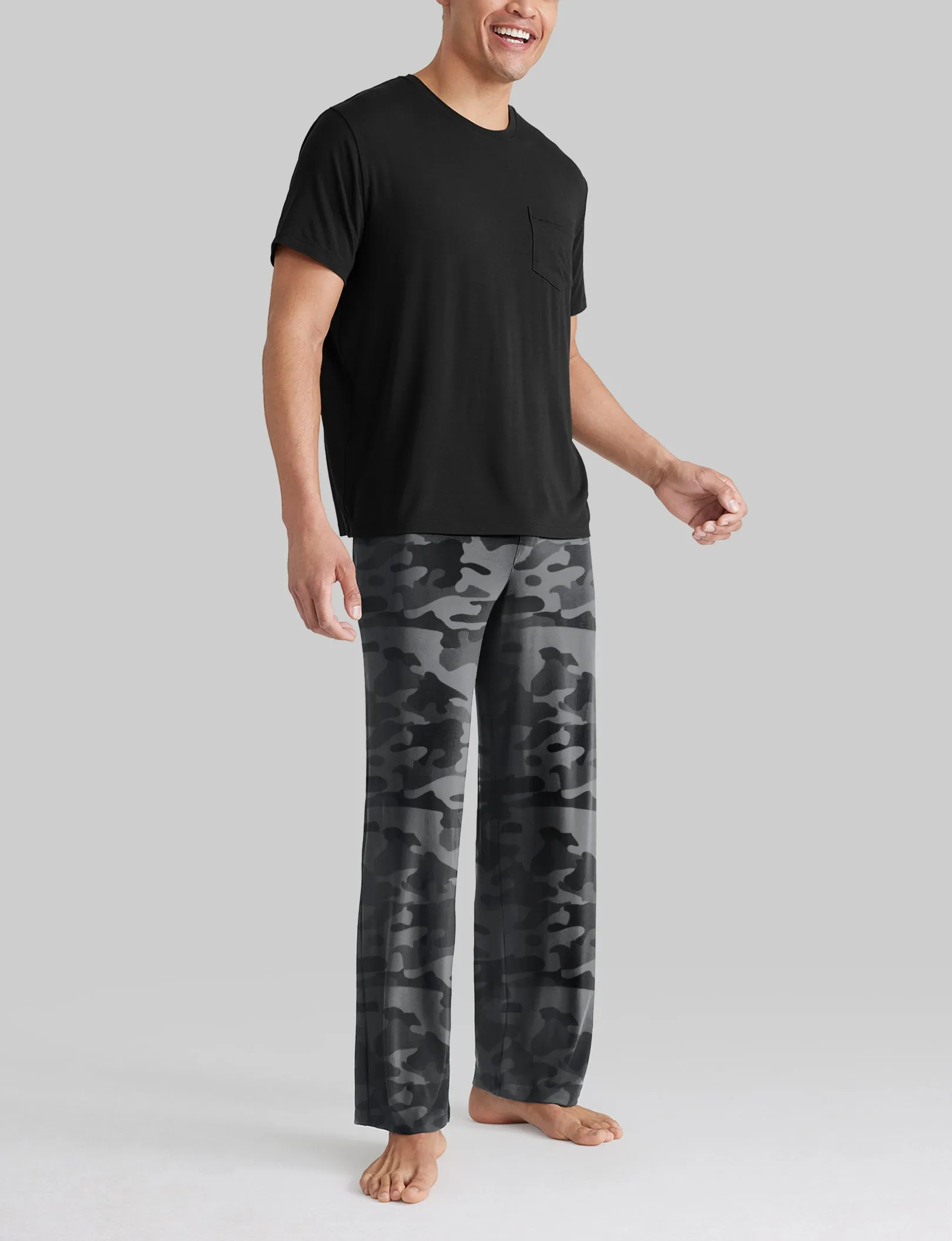 Second Skin Sleep Pocket Tee & Pant Set