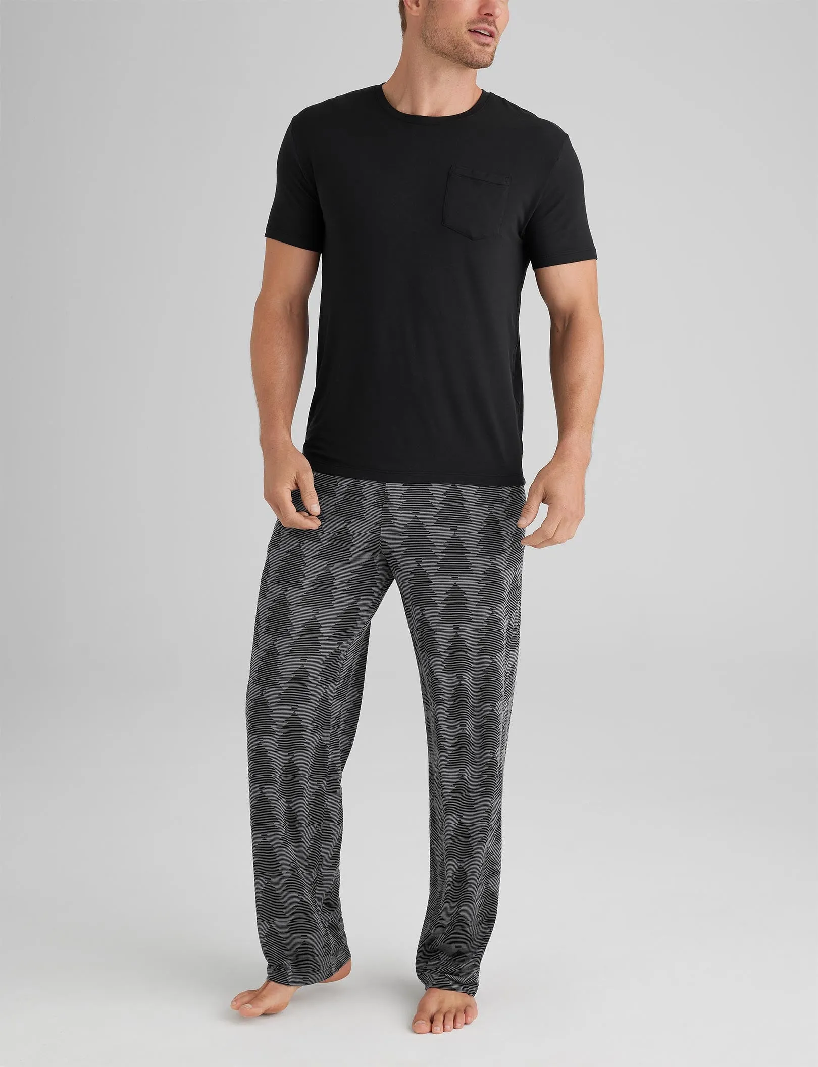 Second Skin Sleep Pocket Tee & Pant Set