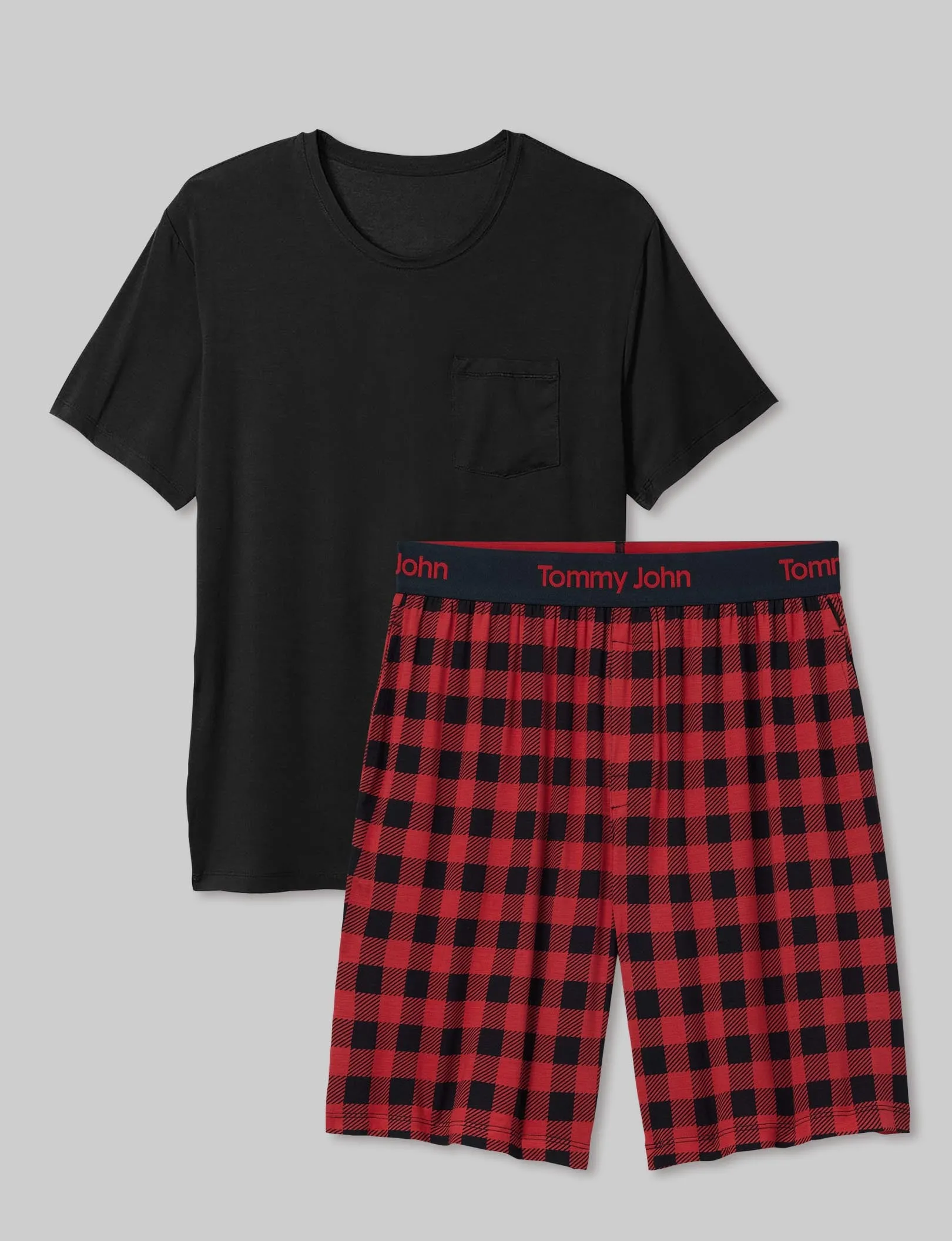 Second Skin Sleep Pocket Tee & Short Set