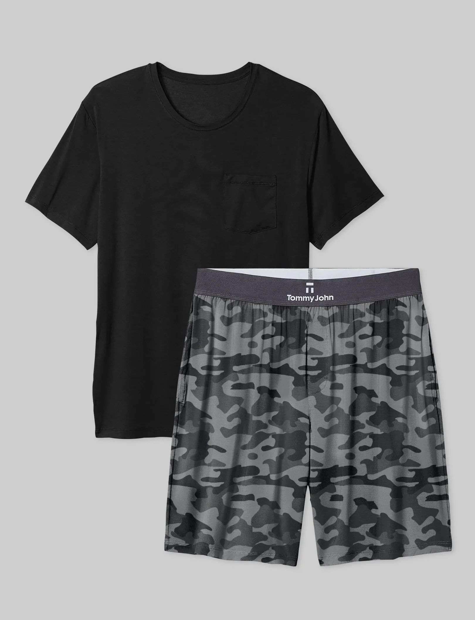 Second Skin Sleep Pocket Tee & Short Set