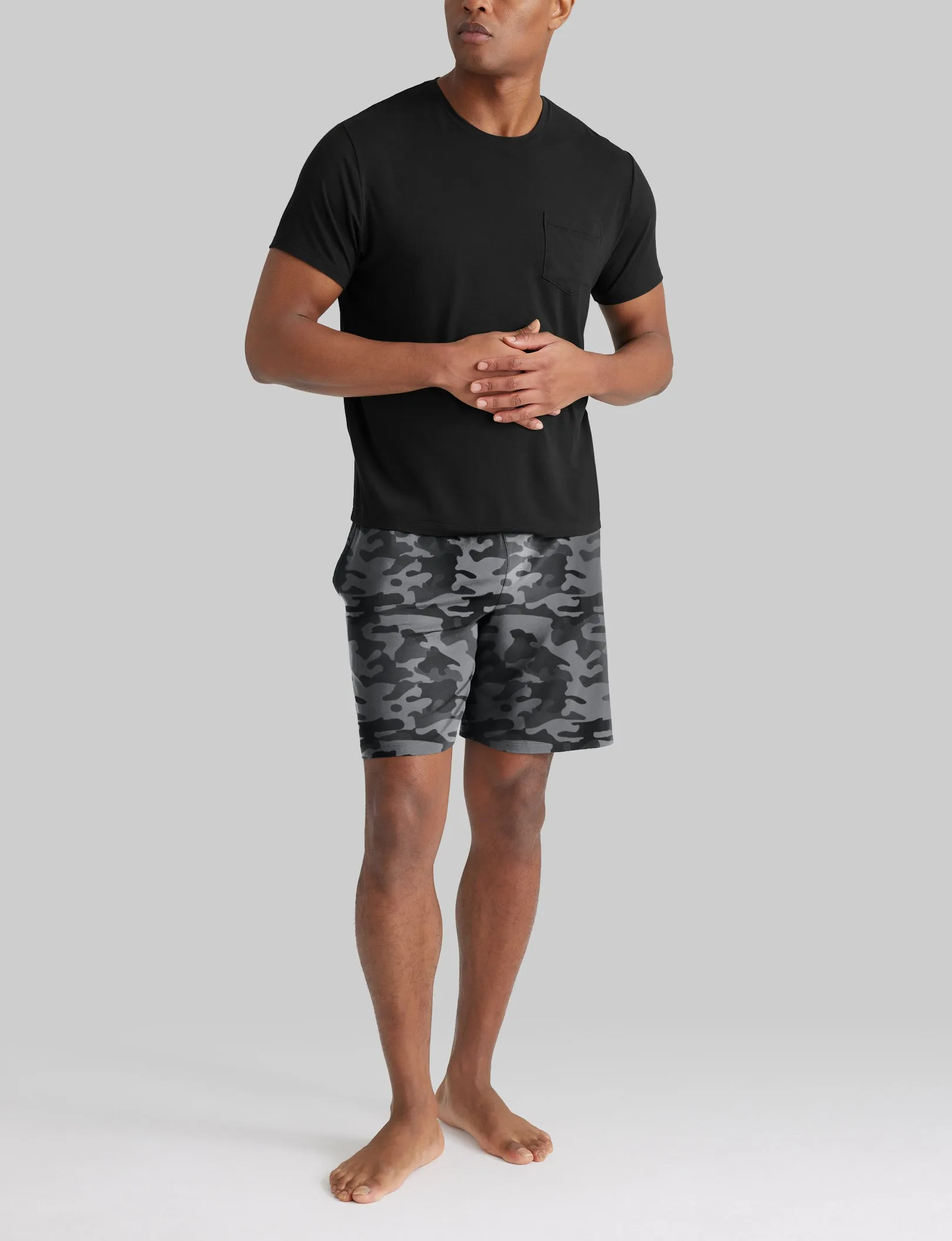 Second Skin Sleep Pocket Tee & Short Set