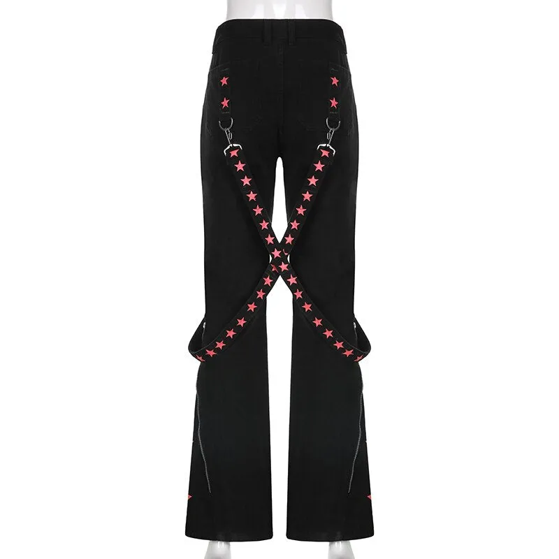 'Shotgun' Flared Baggy Pants