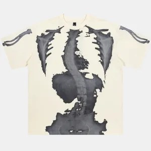 Skeleton Print | Cotton T-Shirt