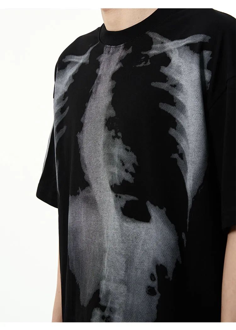 Skeleton Print | Cotton T-Shirt