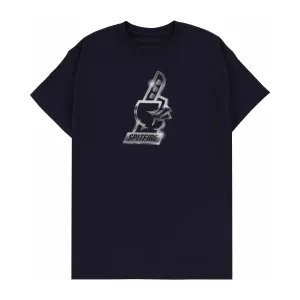 Spitfire Chrome T-Shirt Navy