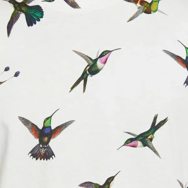 Stockholm Hummingbirds - T-Shirt mit Allover Print