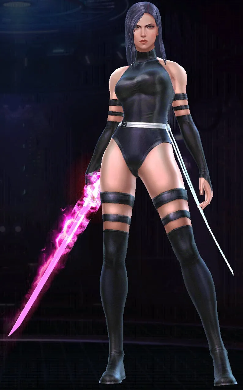 Telekinetic Assassin Costume-Rio Back  in Black