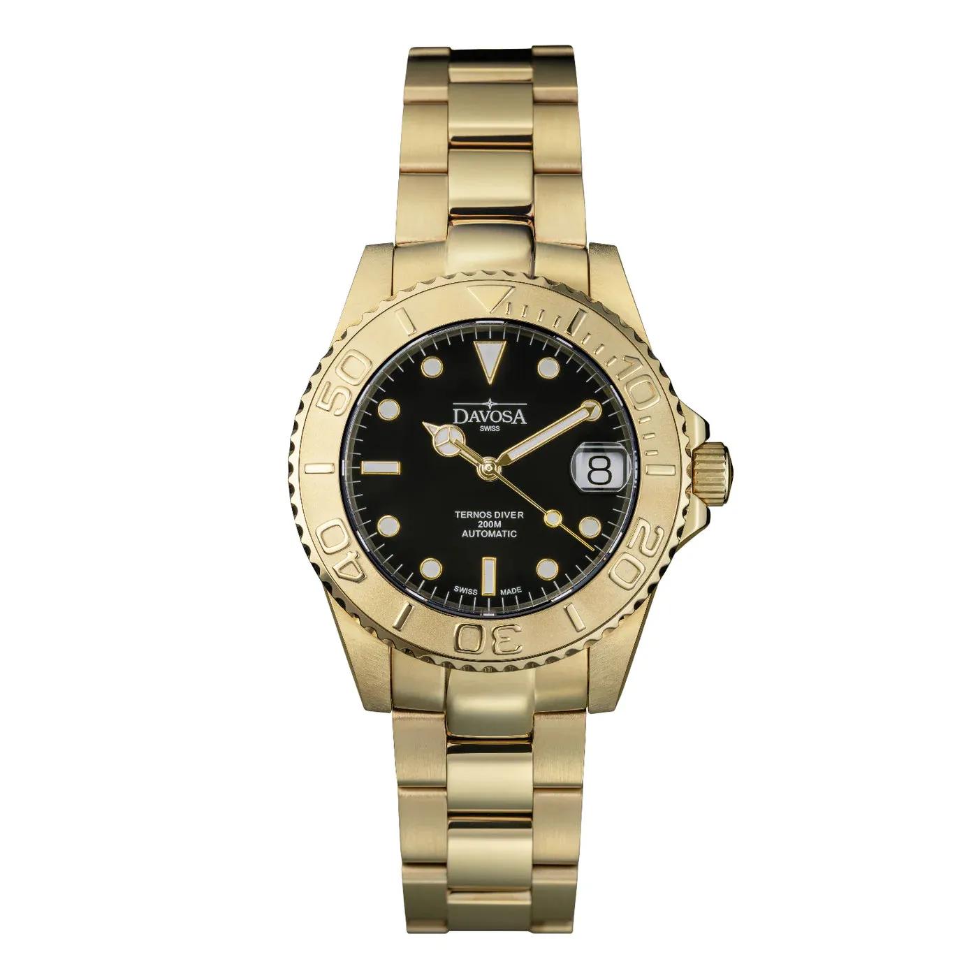 Ternos Medium Automatic Golden Diving Watch 16619850