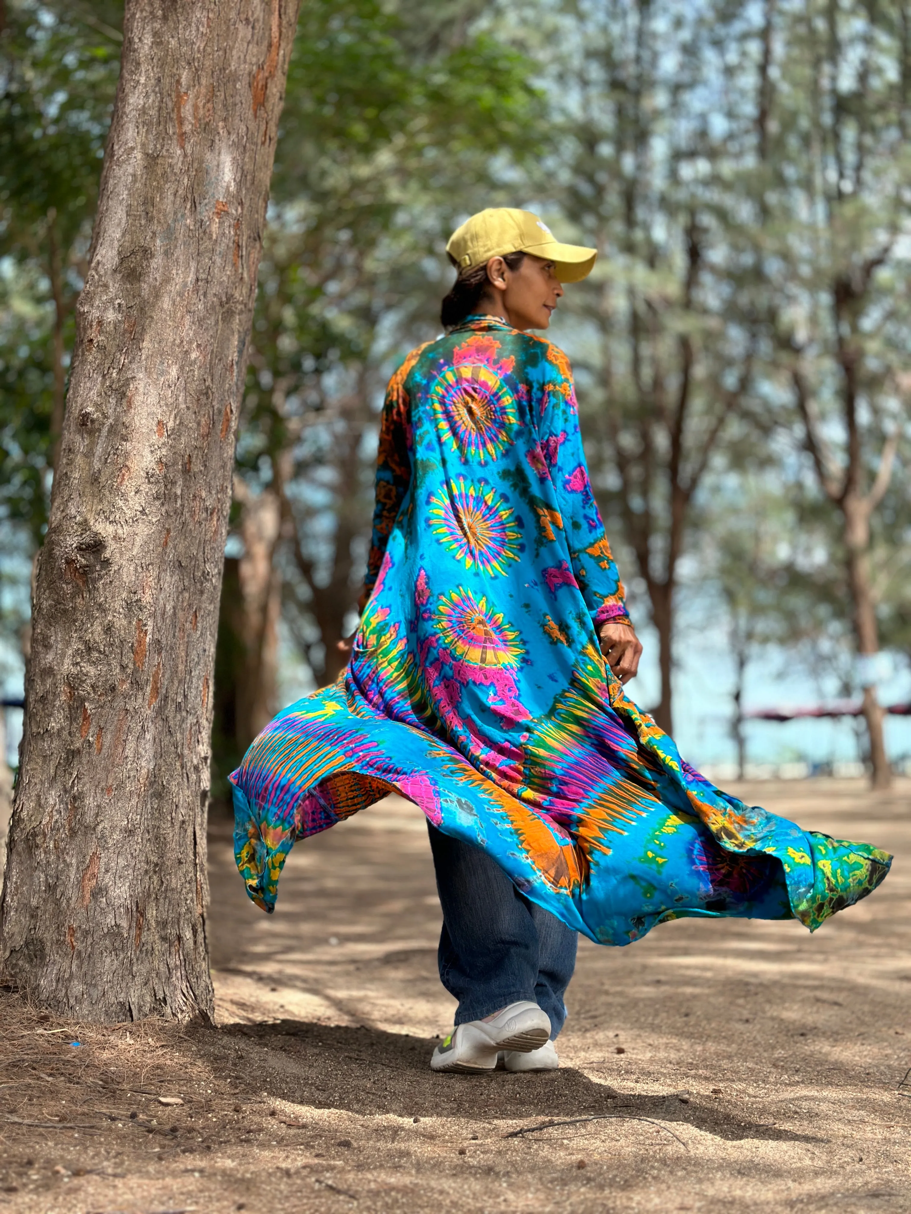 Tie Dye Cardigan