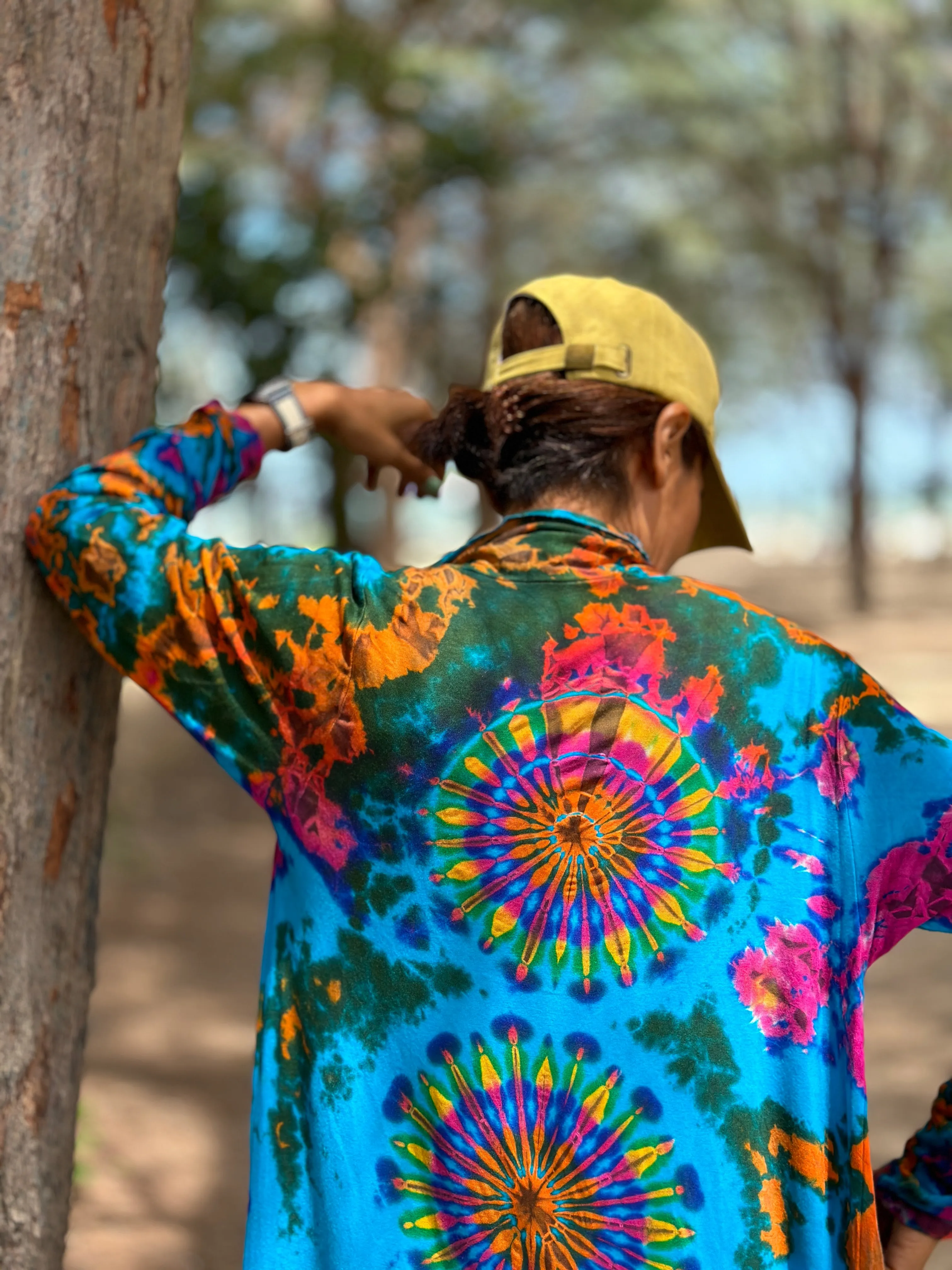 Tie Dye Cardigan