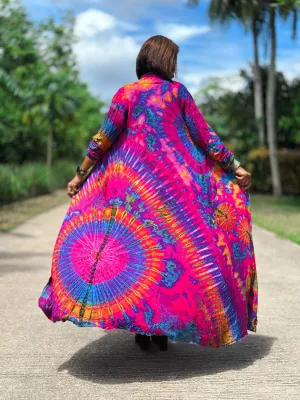 Tie Dye Robe