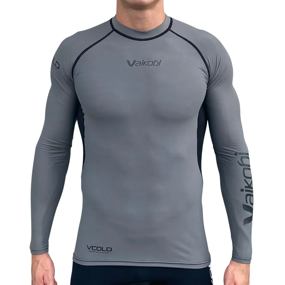 VCOLD L/S Base Layer - Grey/Black