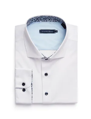 White T-Series Woven Shirt