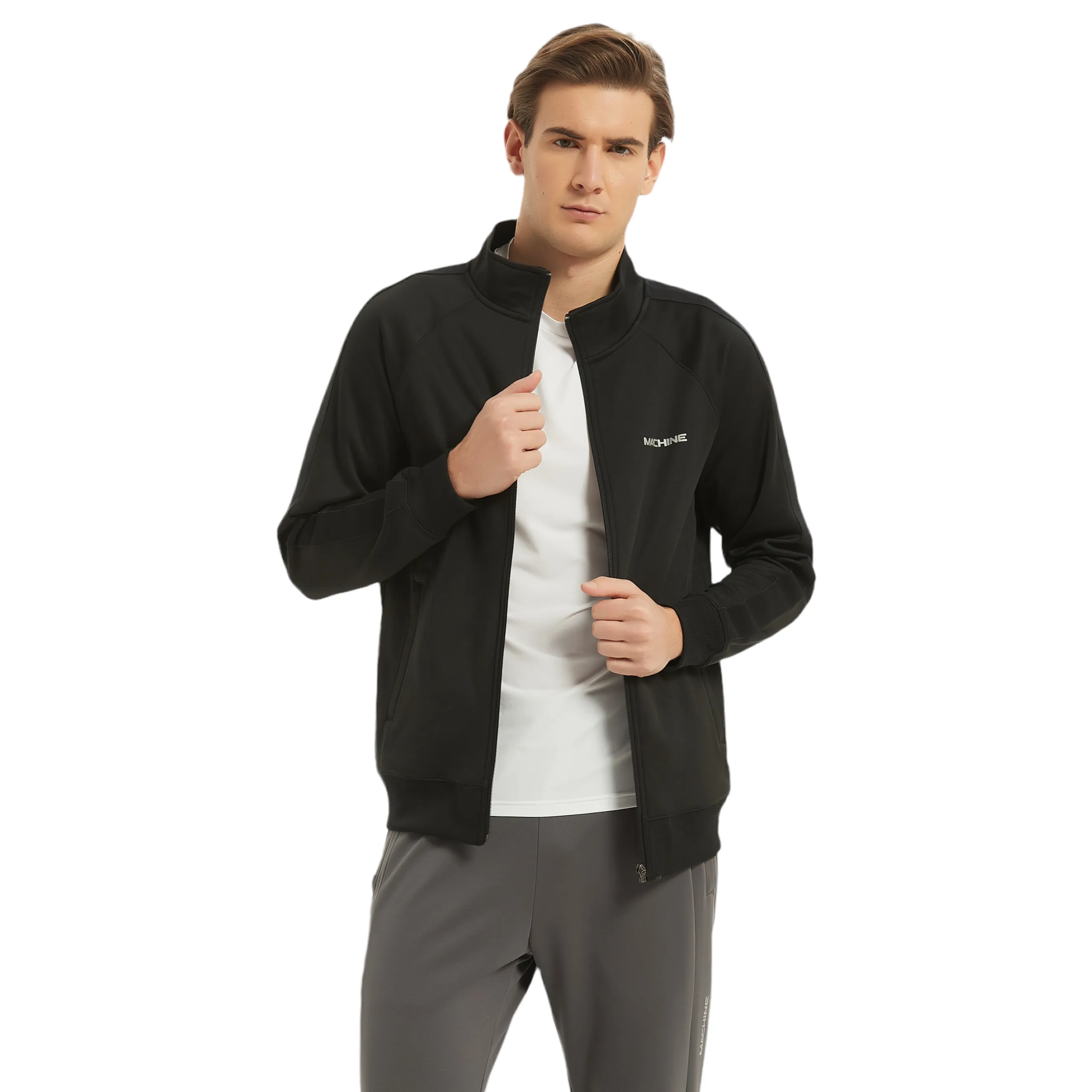 Whitlock Men's Trainer Jacket - Black