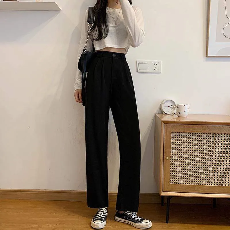 Women's Casual High-waisted Loose Pants